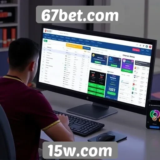 Análise da experiência do usuário no 67bet.com